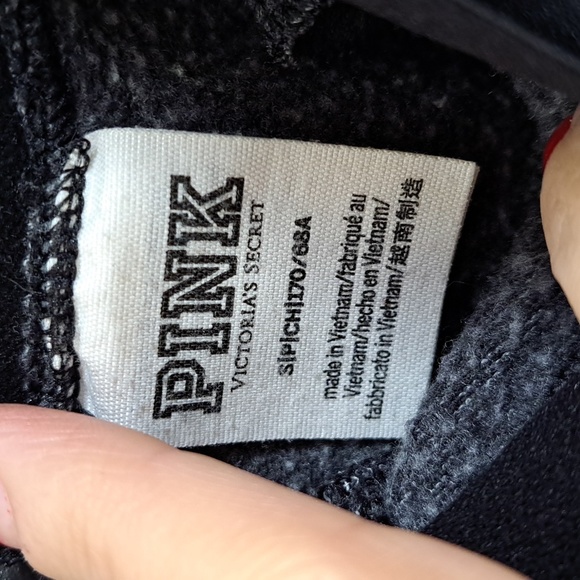 Pink Black/Gray Heathered Button Detail Mini Shorts. NWOT - Picture 8 of 8